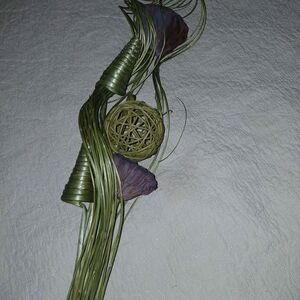 Dried floral arrangement